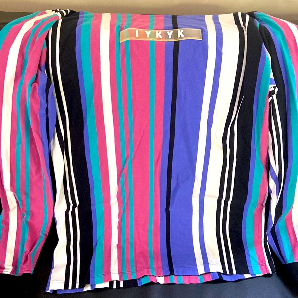 Multicolored size medium For The People long sleeve shirt